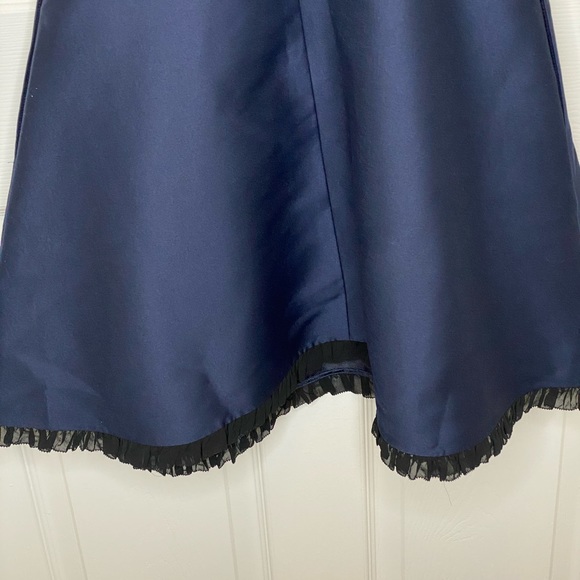 Kate Spade Velvet Bow Fit & Flare Dress Sz 4 - Picture 4 of 8